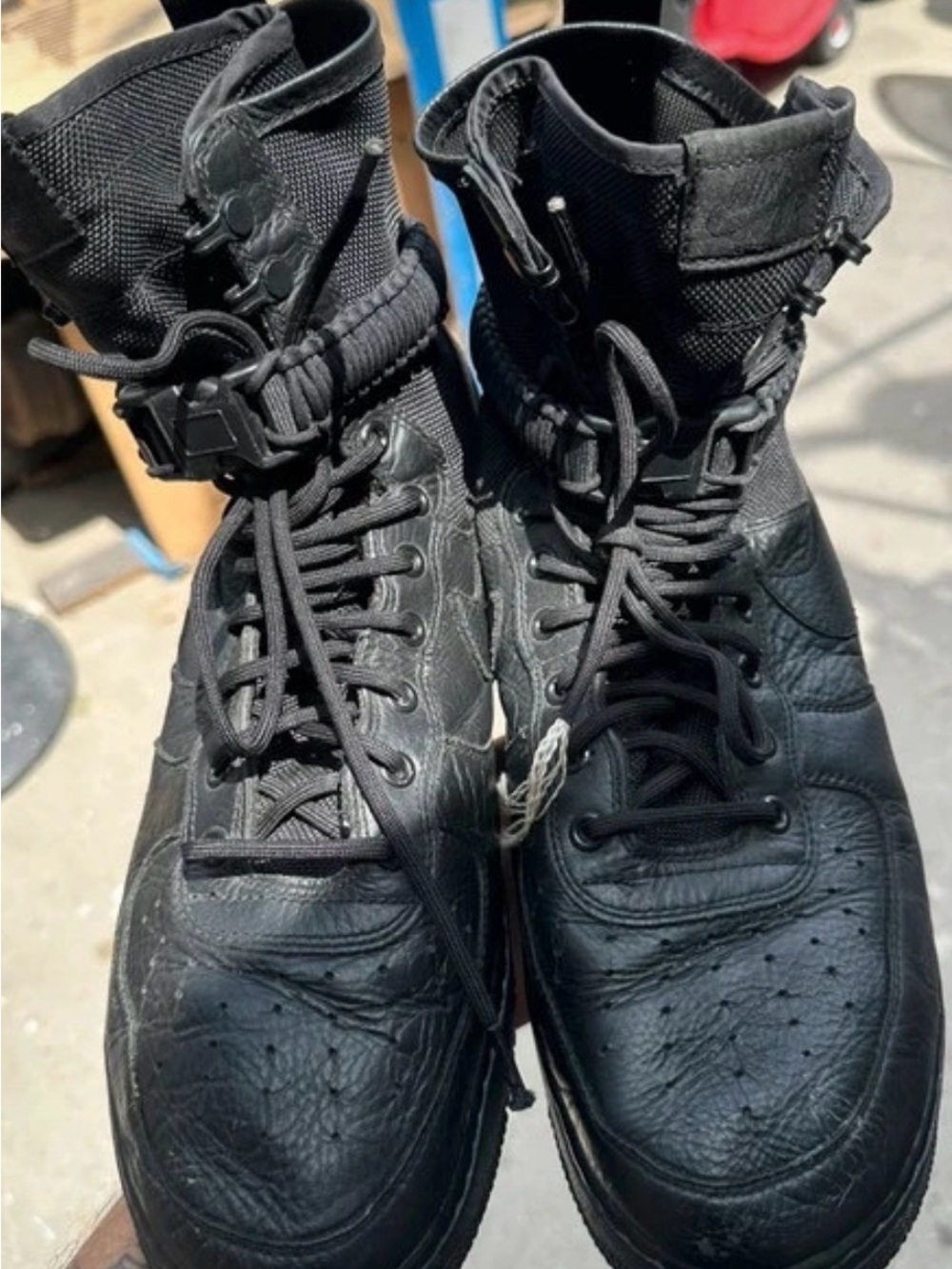 Nike SF Air Force 1 High Triple Black Men’s Size 13 Boots 864024-003